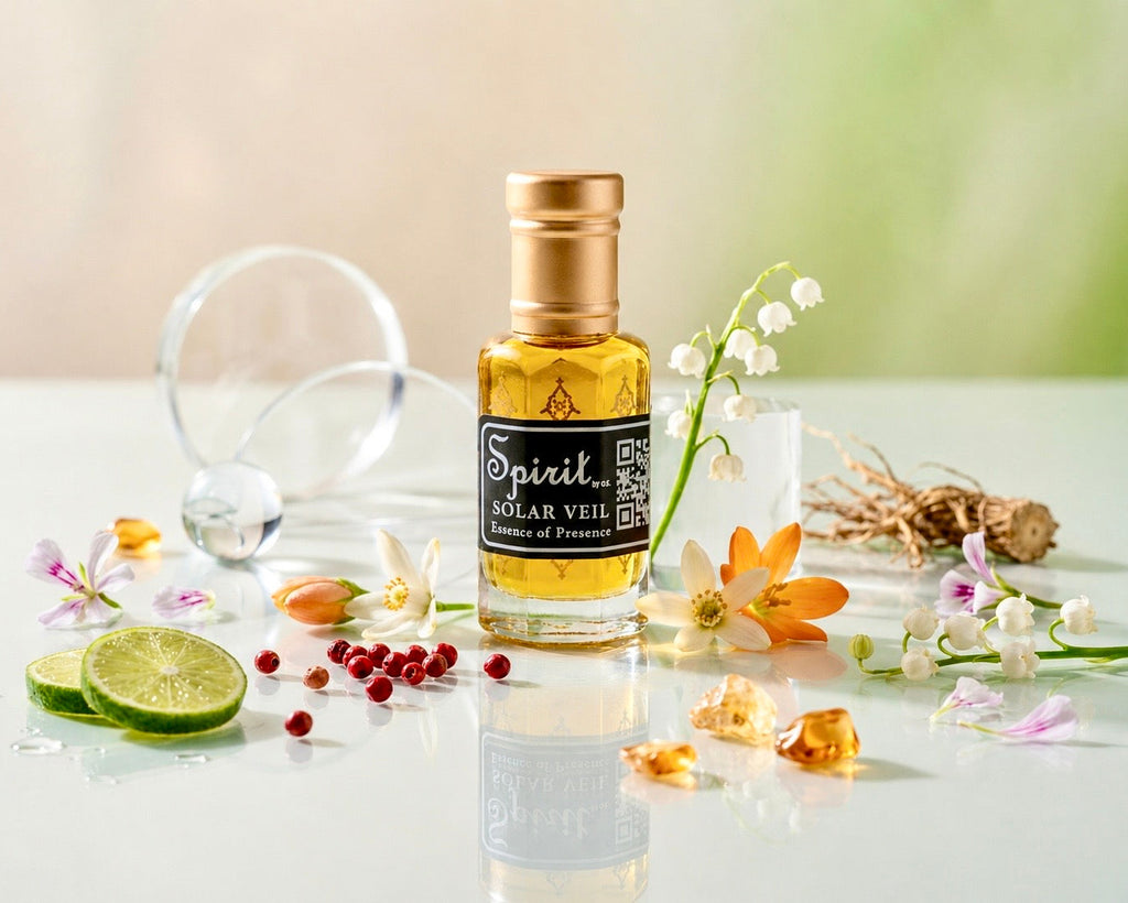 Solar Veil – Luminous Citrus Bloom