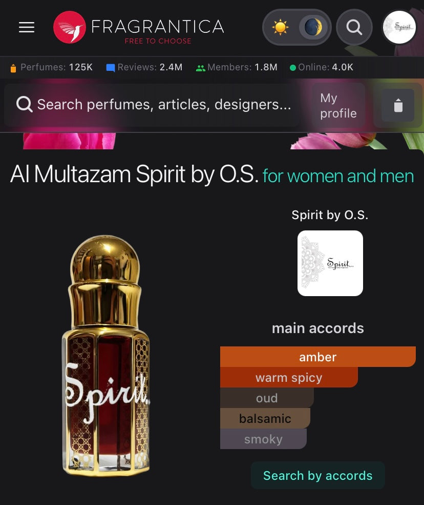 دهن المُلْتَزَم – Spirit by o.s.
